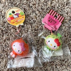 *RARE* Hello Kitty sanrio Character Squishies (x2)